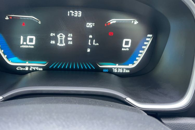 Used SWM G05 2019 2.0L Manual Luxury Edition Odometer Close Up
