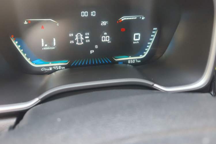 Used SWM G05 2019 1.5T Automatic Luxury Model Odometer Close Up