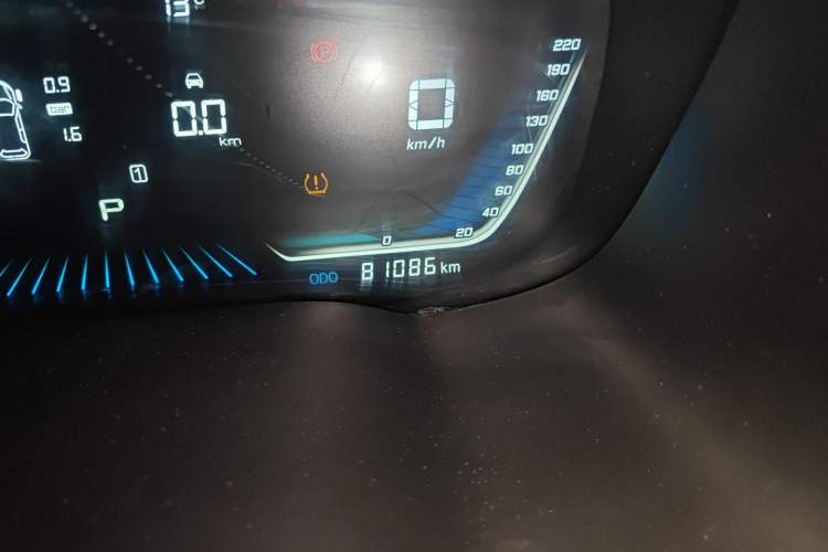 Used SWM G05 2019 1.5T Automatic Elite Edition Odometer Close Up