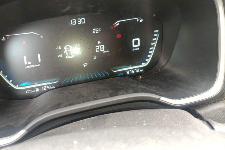 Used SWM G05 2019 1.5T Automatic Elite Edition Odometer Close Up