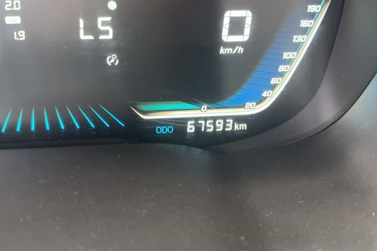 Used SWM G05 2019 2.0L Manual Luxury Edition Odometer Close Up
