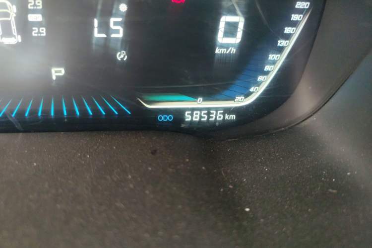 Used SWM G05 2019 1.5T Automatic Prestige Edition Odometer Close Up