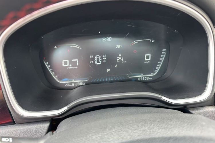 Used SWM G05 2019 1.5T Automatic Luxury Model Odometer Close Up