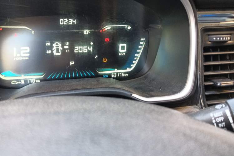 Used SWM G05 2021 PRO 1.5T Automatic Supreme Edition 5-seater Odometer Close Up