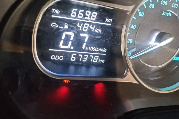 Used SWM X2 2021 1.5L Manual Business Edition 5 Seats Odometer Close Up