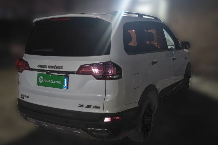 Used SWM X3 2017 1.5T Manual Fashion Model Rear Right 45 Deg