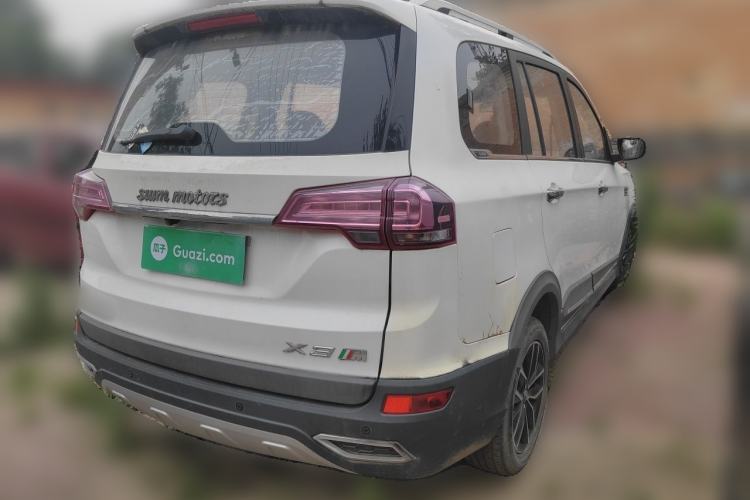 Used SWM X3 2017 1.6L Manual Fashion Model Rear Right 45 Deg