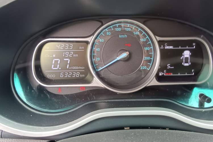 Used SWM X3 2018 1.5L Manual Fashion Version Odometer Close Up