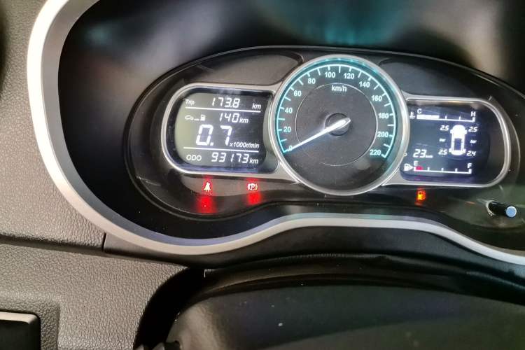 Used SWM X3 2022 1.5L Manual Comfort Edition Odometer Close Up