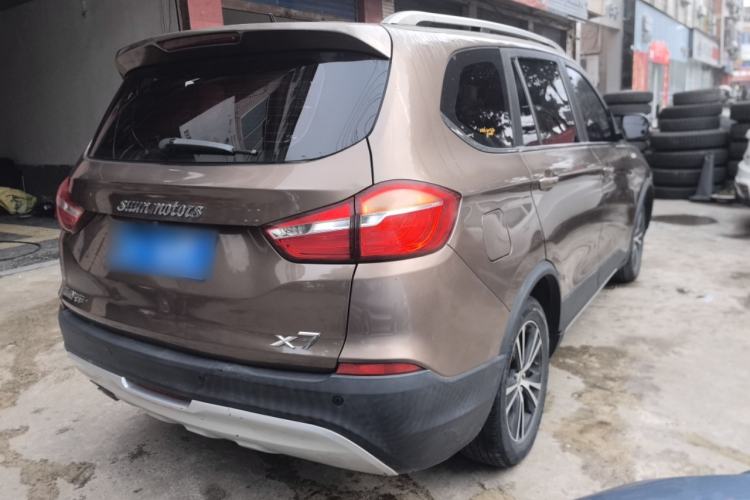 Used SWM X7 2016 1.8L Manual Comfort Version 7 Seats Rear Right 45 Deg