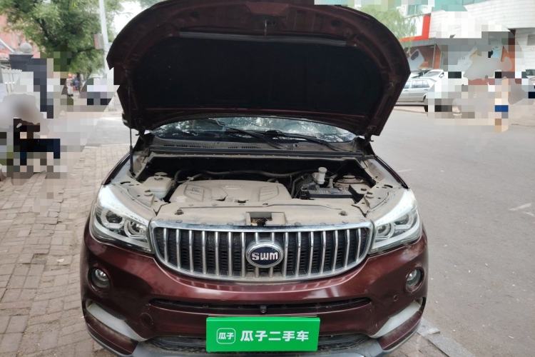 Used SWM X7 2016 1.8L Manual Luxury Edition 7 Seats Engine Bay