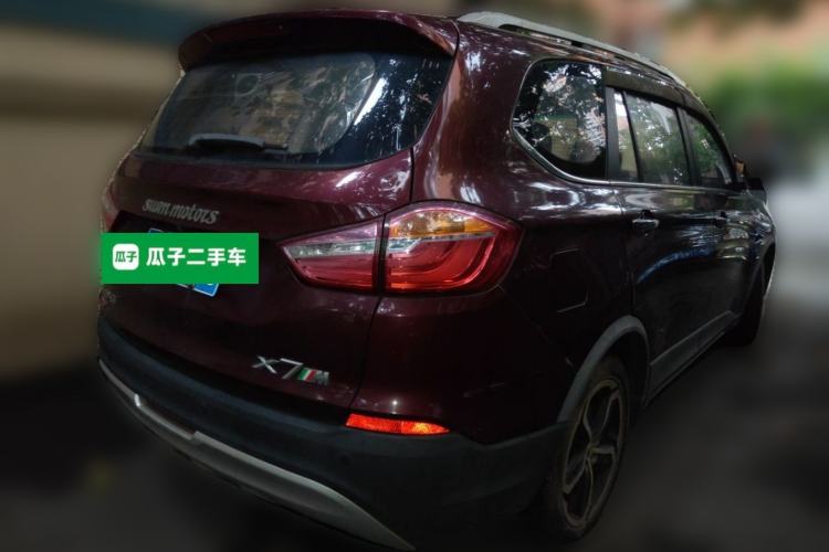 Used SWM X7 2017 1.5T Automatic Smart Enjoyment Version 7 Seats Rear Right 45 Deg