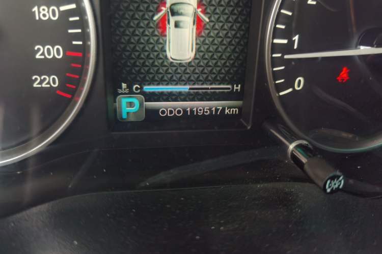 Used SWM X7 2017 1.5T Automatic Smart Enjoyment Version 7 Seats Odometer Close Up