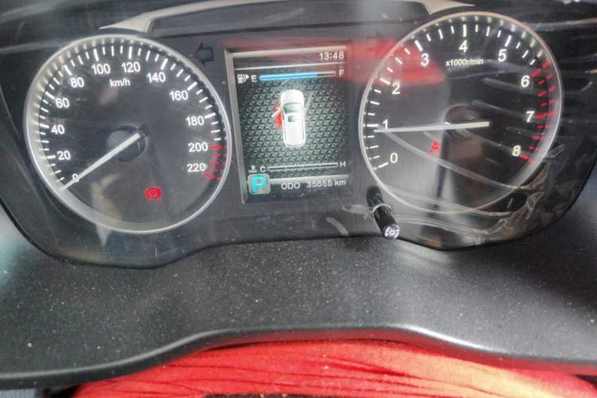 Used SWM X7 2017 1.5T Automatic Smart Enjoyment Version 7 Seats Odometer Close Up