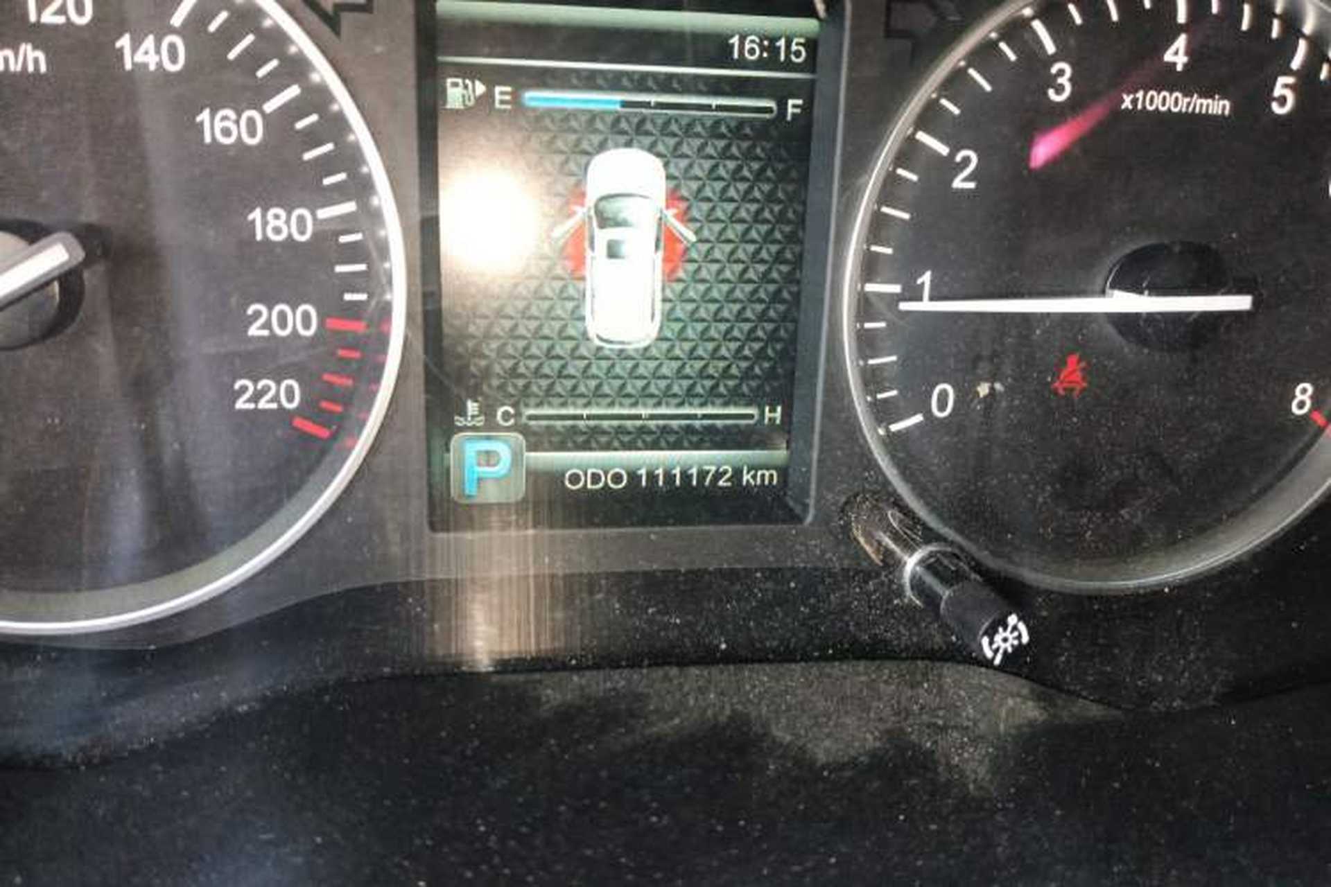 Used SWM X7 2017 1.5T Automatic Smart Enjoyment Version 7 Seats Odometer Close Up