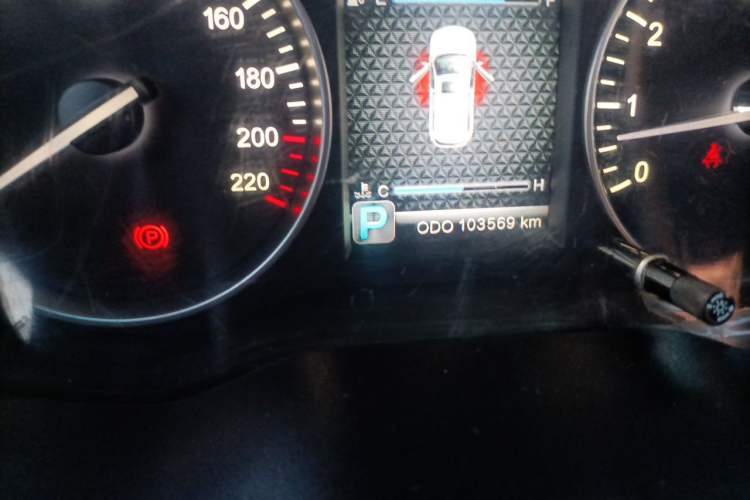 Used SWM X7 2017 1.5T Automatic Smart Enjoyment Version 7 Seats Odometer Close Up