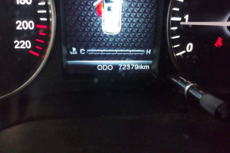 Used SWM X7  Odometer Close Up