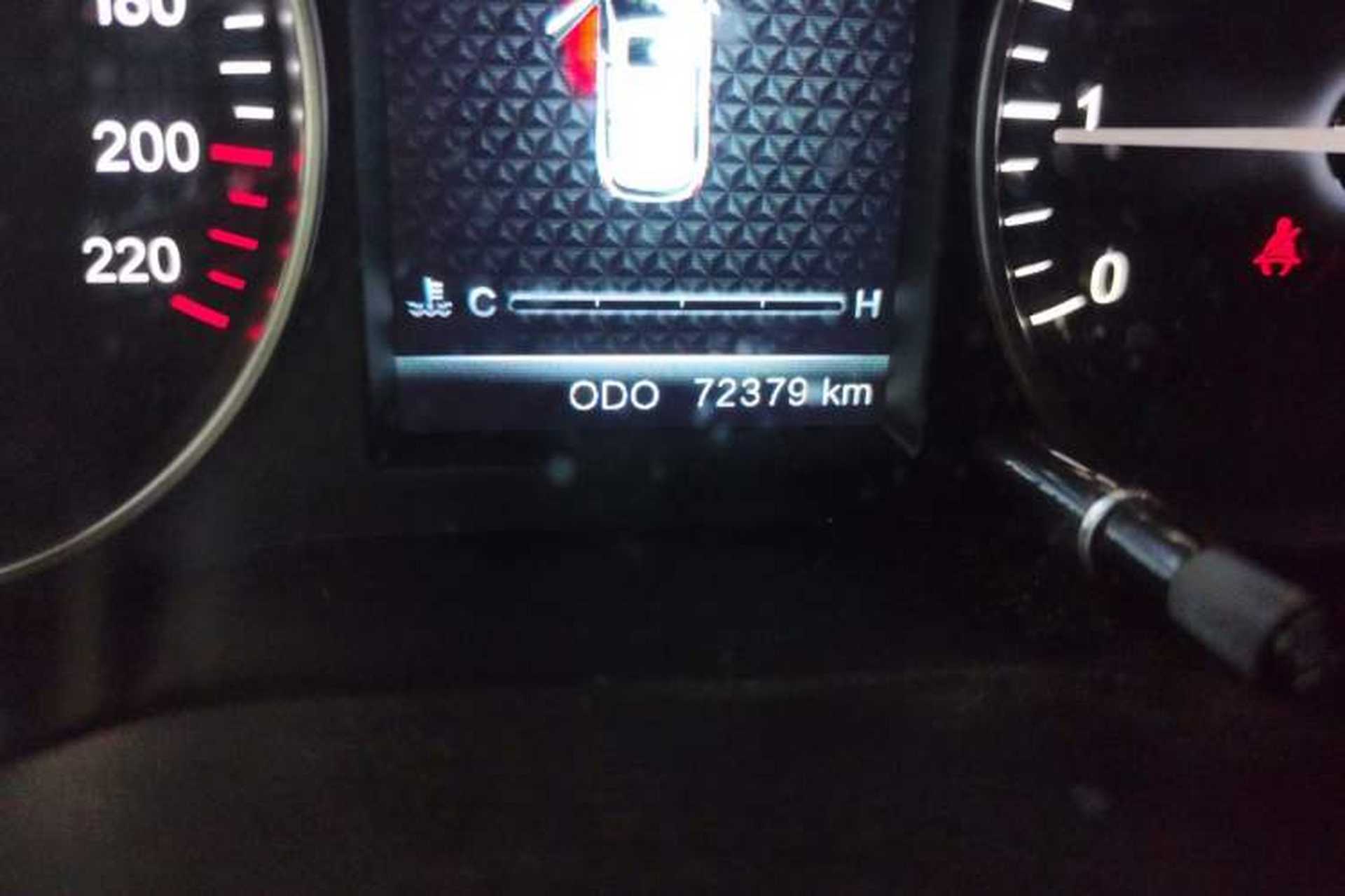 Used SWM X7  Odometer Close Up