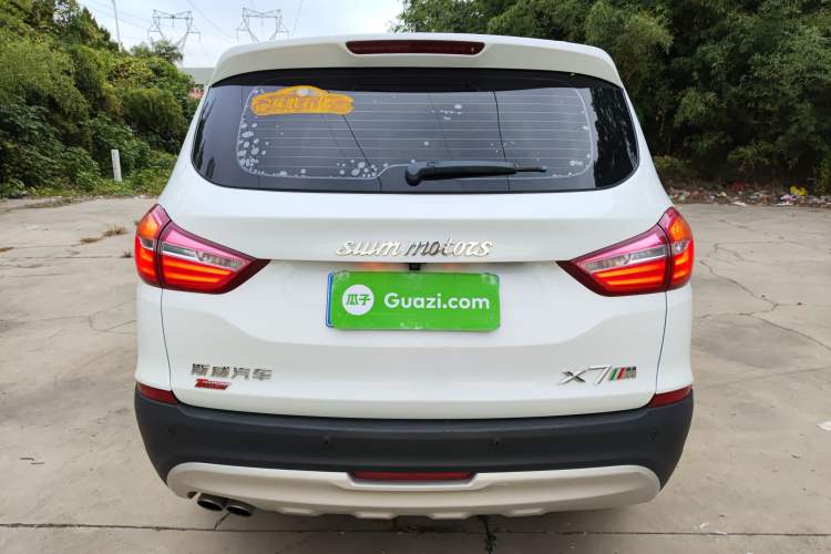 Used SWM X7 2017 1.5T Automatic Smart Enjoyment Version 7 Seats Rear