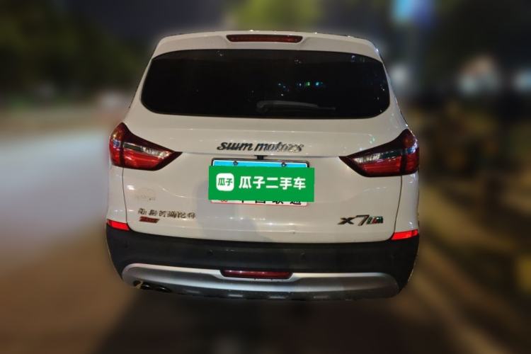 Used SWM X7 2017 1.5T Automatic Smart Enjoyment Version 7 Seats Rear