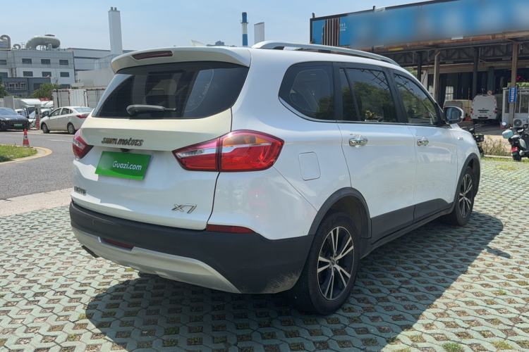 Used SWM X7 2018 1.8L Manual Comfort Version 7 Seats Rear Right 45 Deg