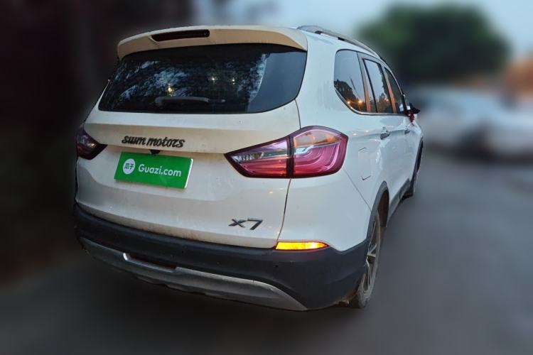 Used SWM X7 2018 Revised Version 1.8L Manual Comfort Edition 7 Seats Rear Right 45 Deg