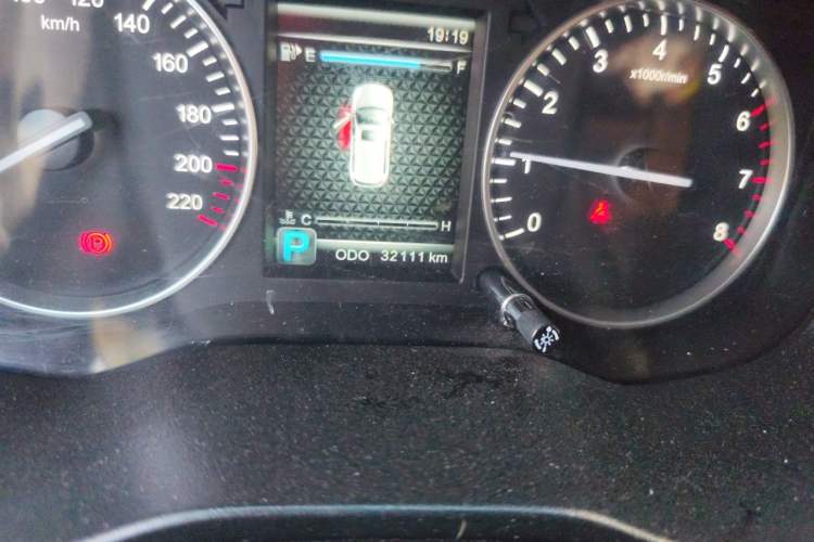 Used SWM X7  Odometer Close Up
