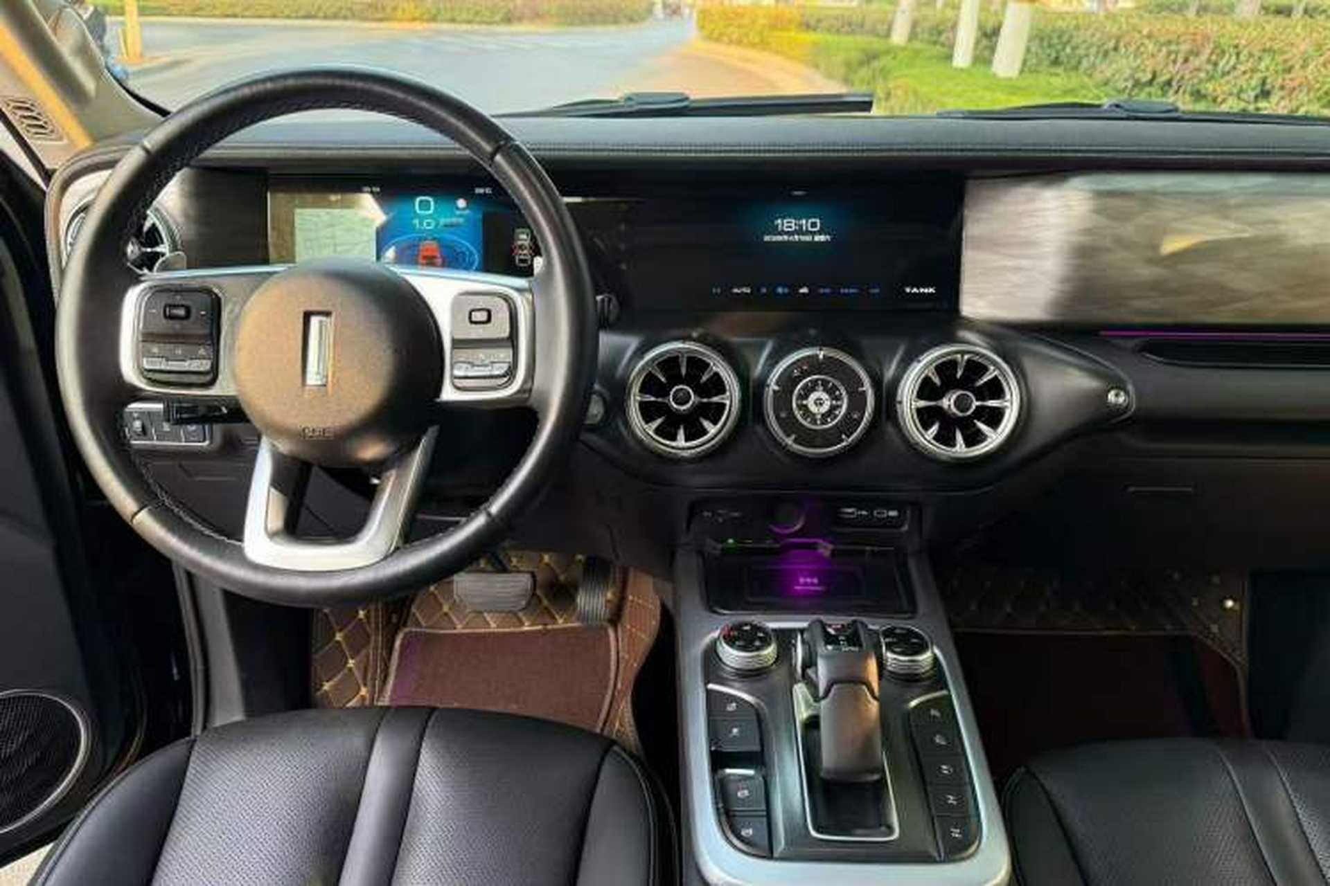 Used Tank 300 2021 Off-Road Edition 2.0T Conqueror Audio And AC Panel