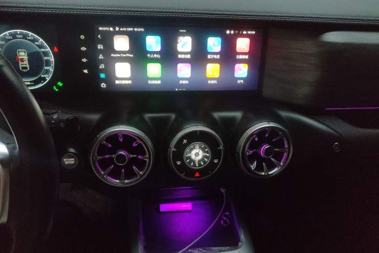 Used Tank 300 2021 City Edition 2.0T—Truly Stylish Audio And AC Panel