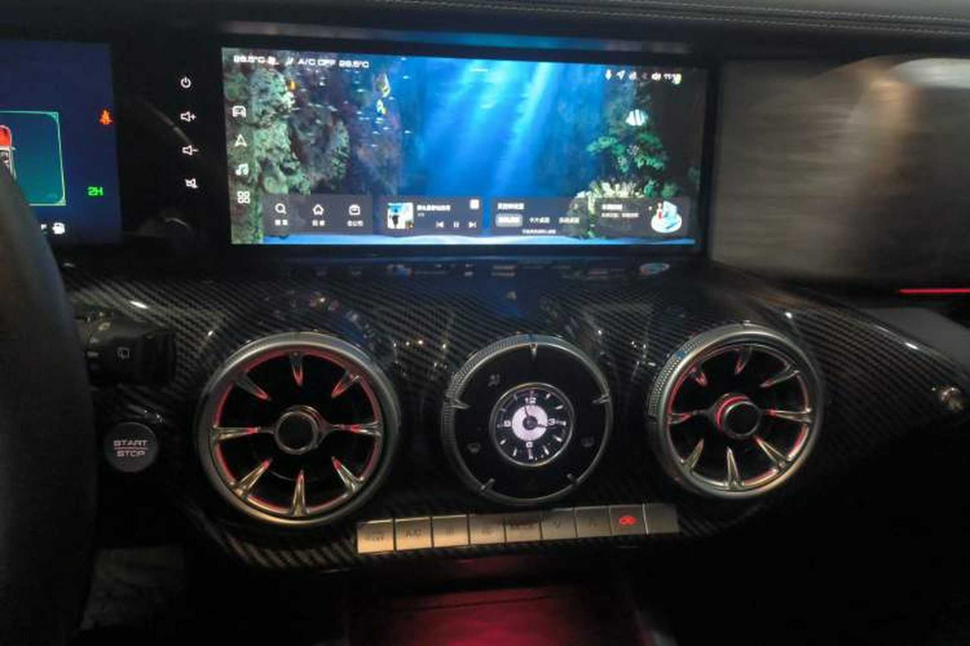 Used Tank 300 2021 Off-Road Edition 2.0T Conqueror Audio And AC Panel