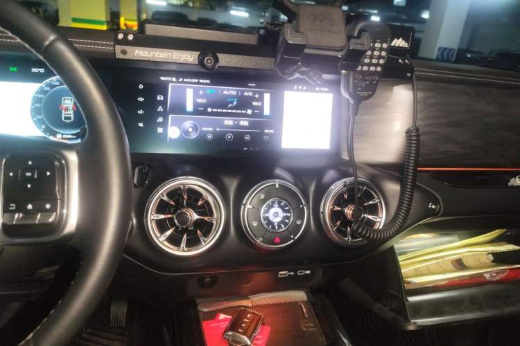 Used Tank 300 2021 Off-Road Edition 2.0T Conqueror Audio And AC Panel