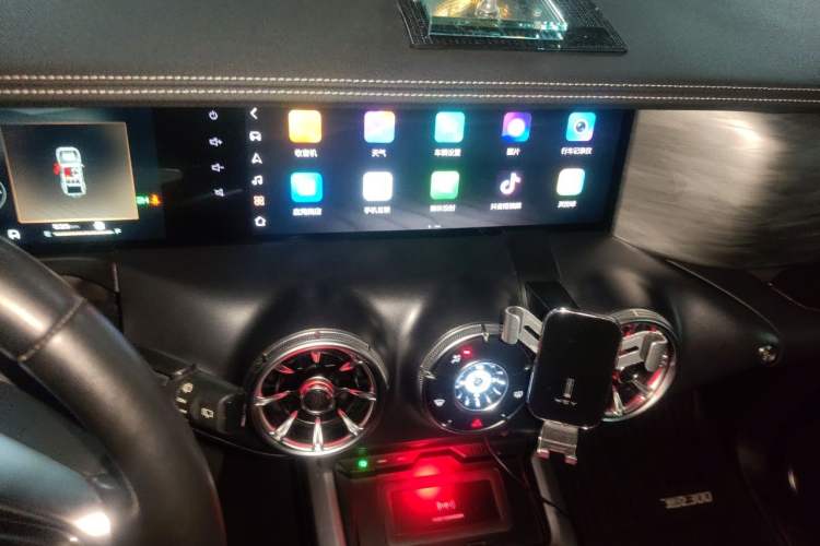 Used Tank 300 2021 Off-Road Edition 2.0T Challenger Audio And AC Panel