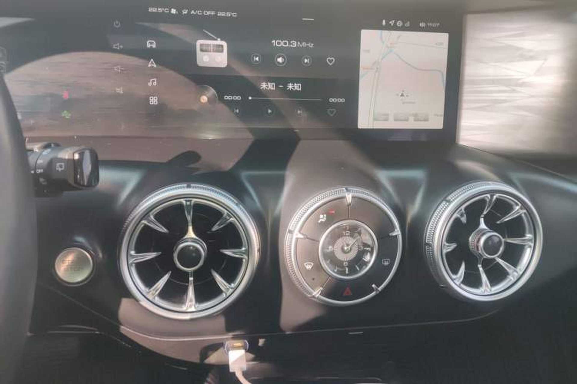 Used Tank 300 2021 City Edition 2.0T—Truly Stylish Audio And AC Panel