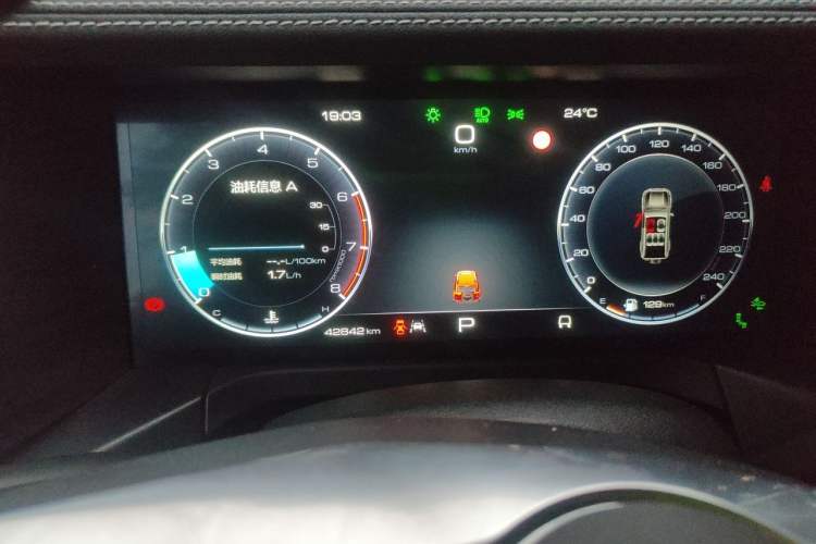 Used Tank 300 2021 City Edition 2.0T—Truly Stylish Instrument Cluster