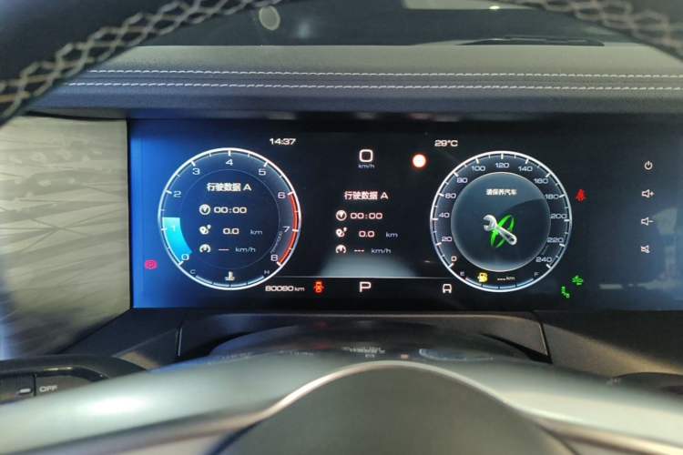 Used Tank 300 2021 City Edition 2.0T—Truly Stylish Instrument Cluster