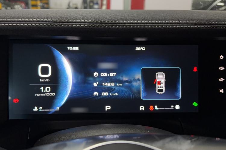 Used Tank 300 2021 City Edition 2.0T—Truly Stylish Instrument Cluster