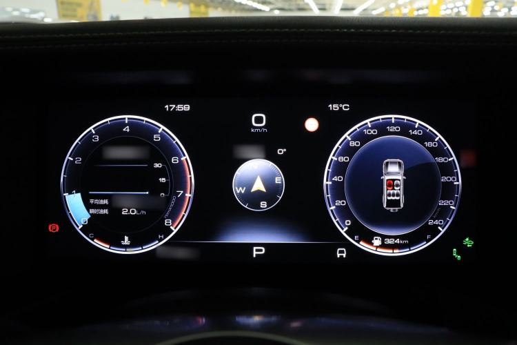 Used Tank 300 2021 City Edition 2.0T—Truly Stylish Instrument Cluster