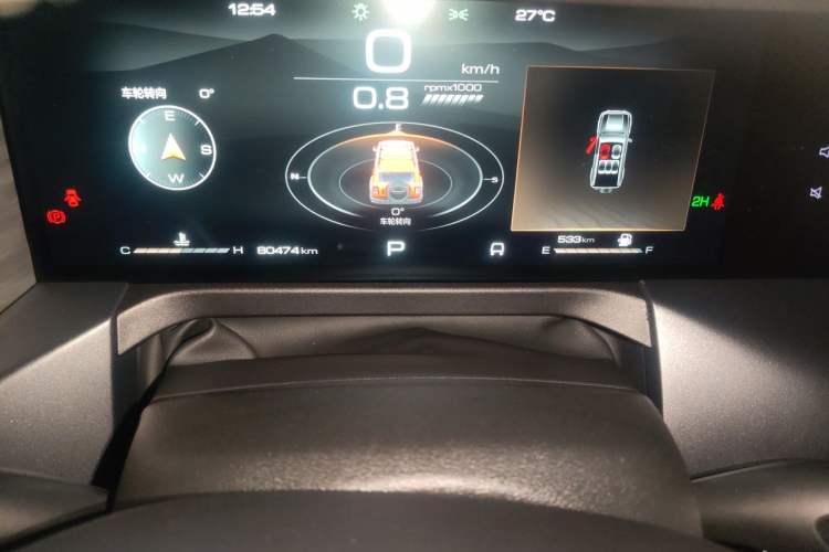 Used Tank 300 2021 Off-Road Edition 2.0T Challenger Instrument Cluster