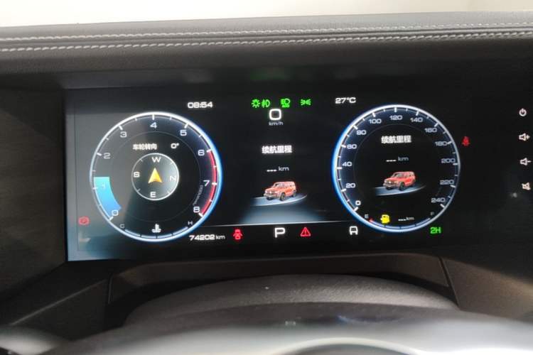 Used Tank 300 2021 Off-Road Edition 2.0T Conqueror Instrument Cluster