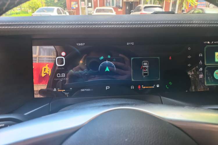 Used Tank 300 2021 City Edition 2.0T—Truly Stylish Instrument Cluster