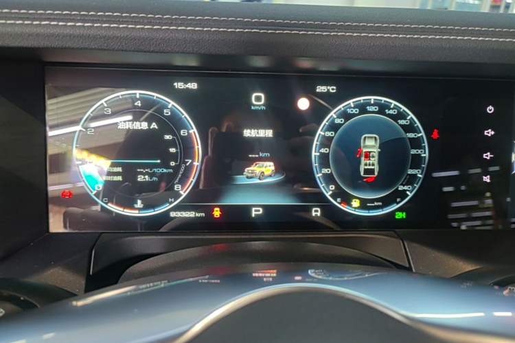 Used Tank 300 2021 Off-Road Edition 2.0T Challenger Instrument Cluster