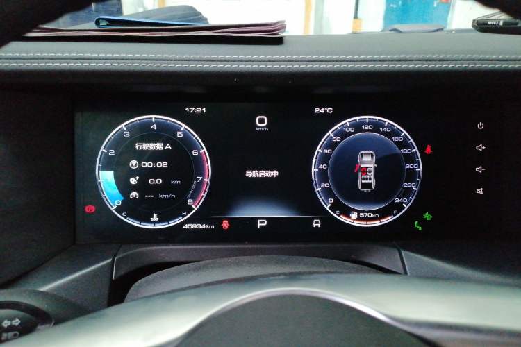 Used Tank 300 2021 City Edition 2.0T—Truly Stylish Instrument Cluster
