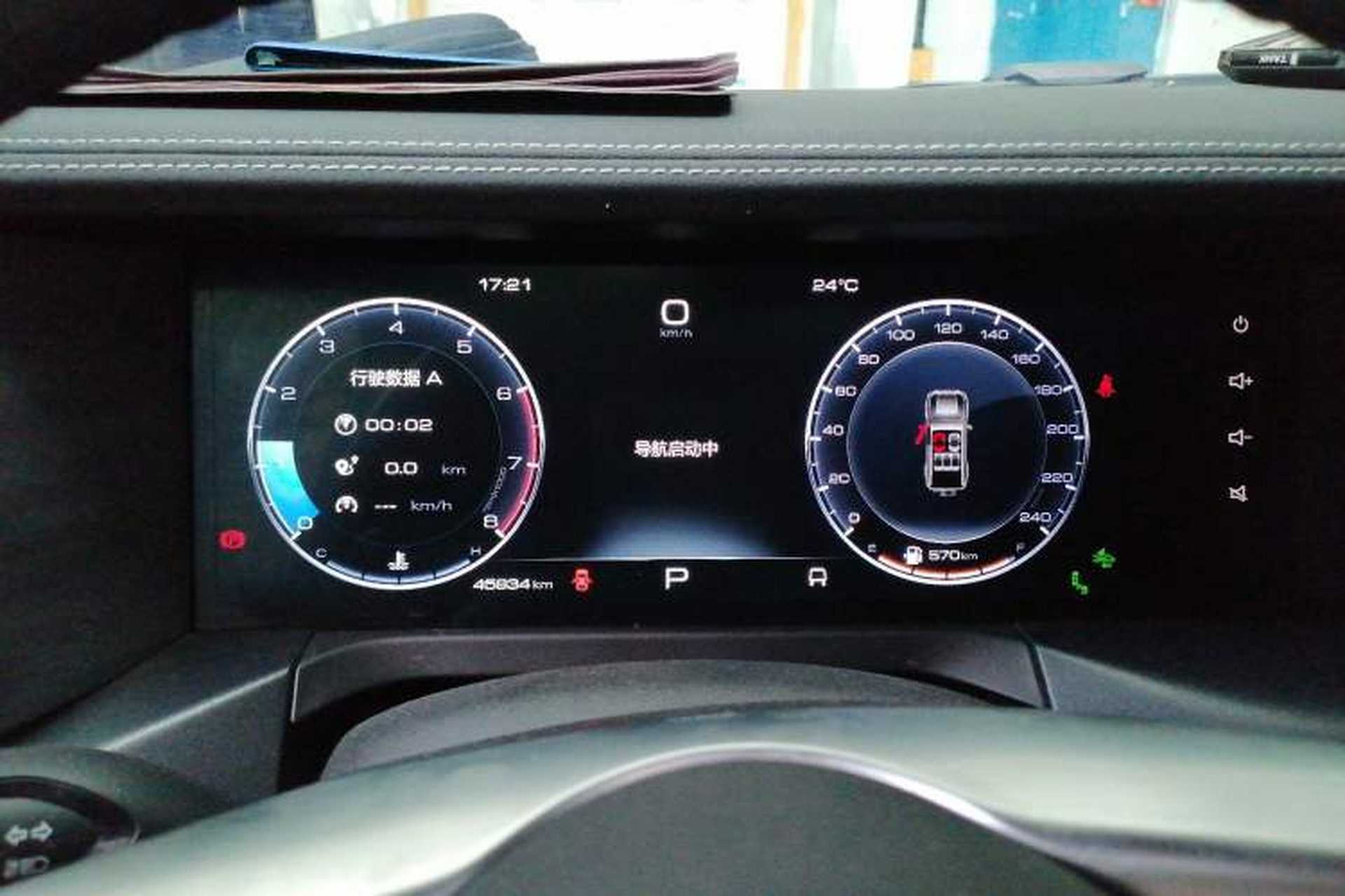 Used Tank 300 2021 City Edition 2.0T—Truly Stylish Instrument Cluster