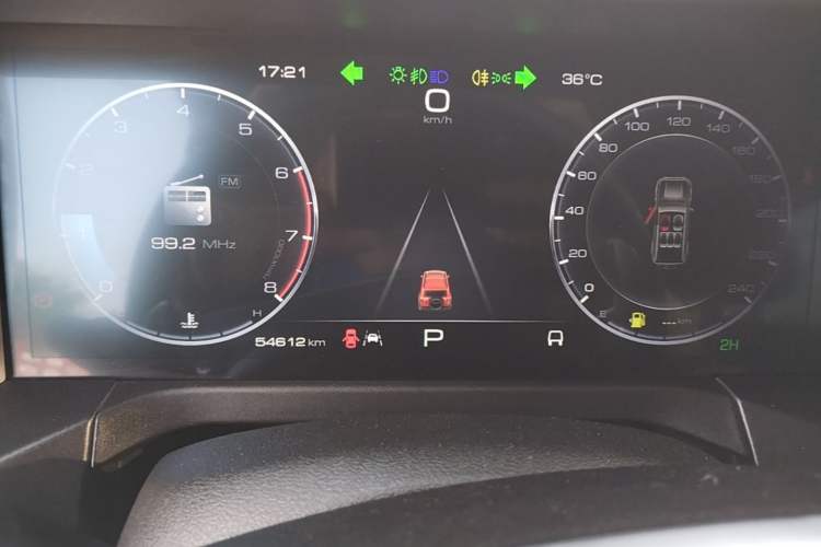 Used Tank 300 2021 Off-Road Edition 2.0T Conqueror Instrument Cluster