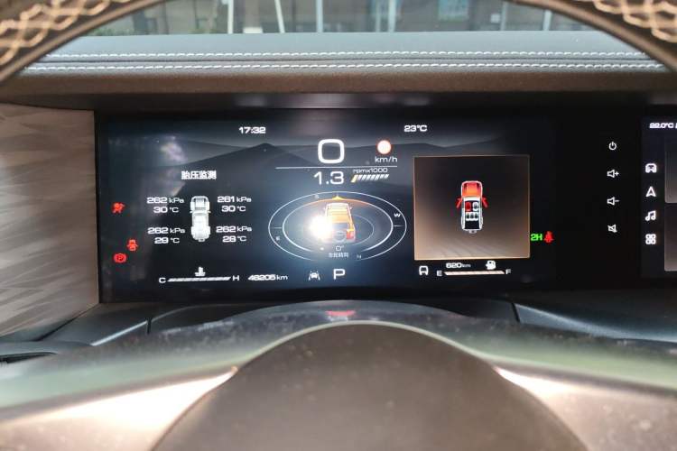 Used Tank 300 2021 City Edition 2.0T—Truly Stylish Instrument Cluster