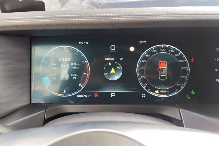 Used Tank 300 2021 City Edition 2.0T—Truly Stylish Instrument Cluster