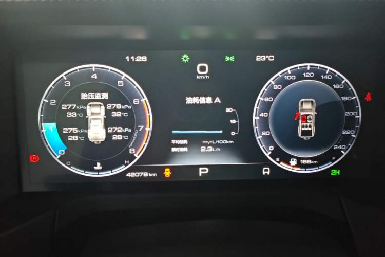 Used Tank 300 2021 Off-Road Edition 2.0T Conqueror Instrument Cluster