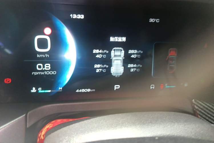 Used Tank 300 2021 City Edition 2.0T—Truly Stylish Instrument Cluster