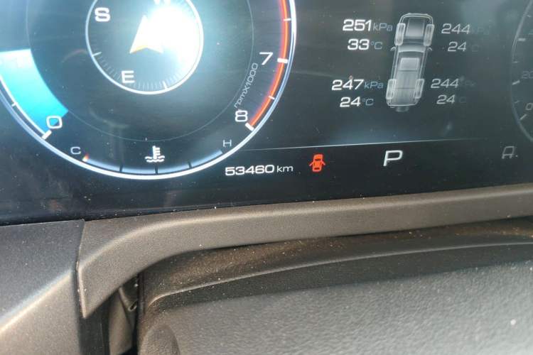 Used Tank 300 2021 Off-Road Edition 2.0T Conqueror Odometer Close Up