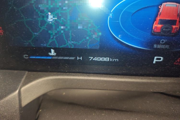 Used Tank 300 2021 City Edition 2.0T—Truly Stylish Odometer Close Up